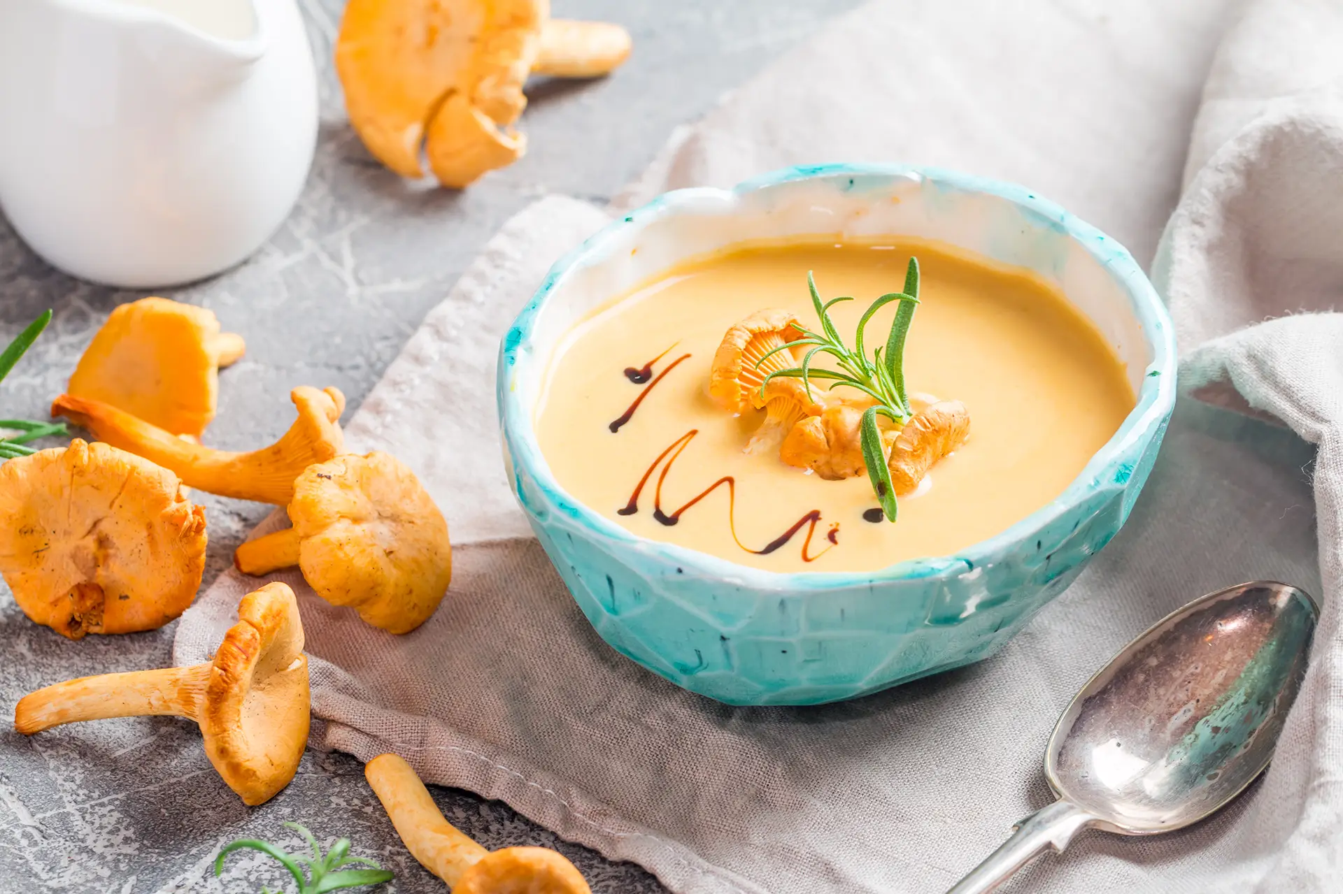 Pfifferlingcremesuppe