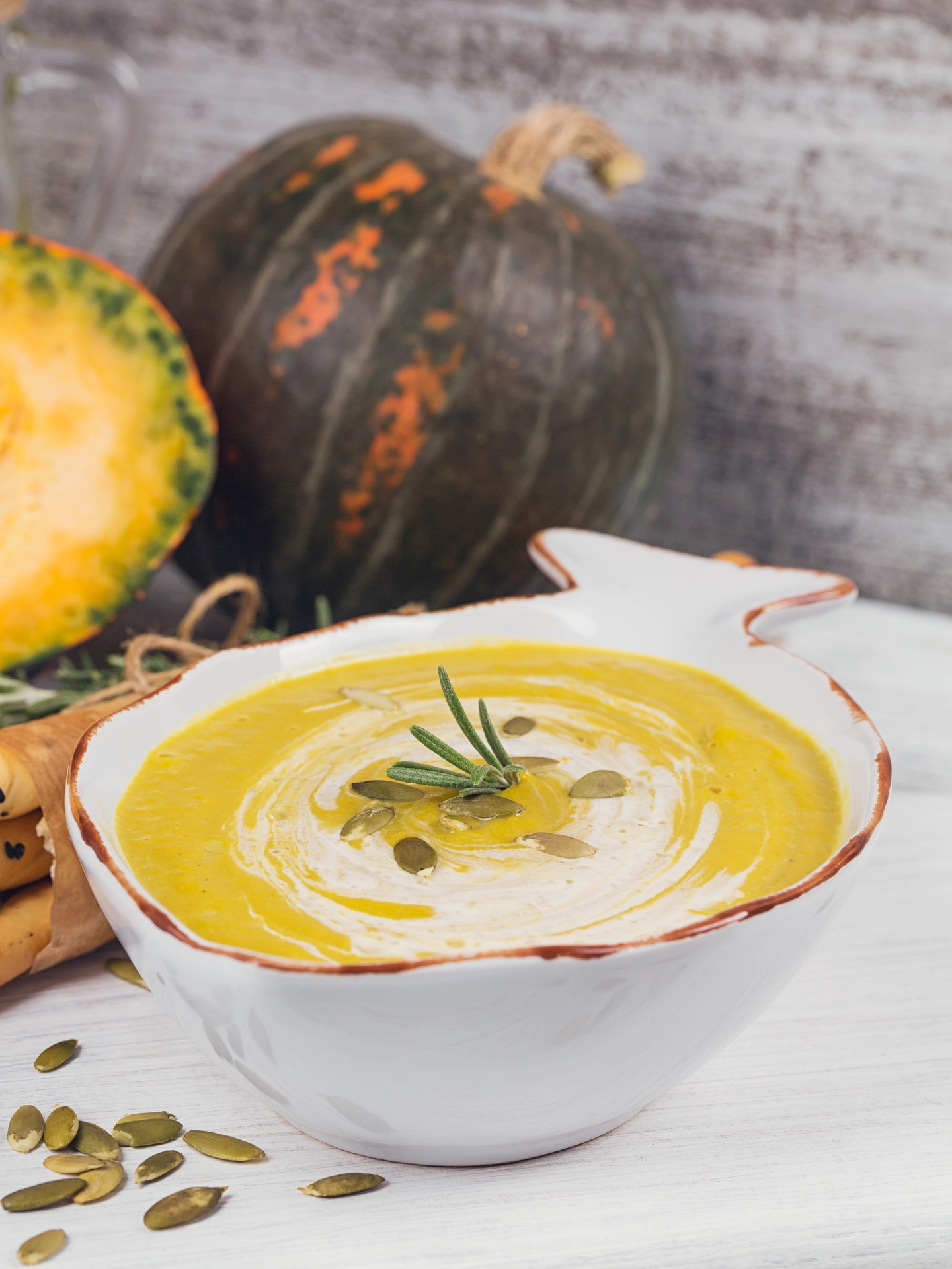 Kürbiscremsuppe